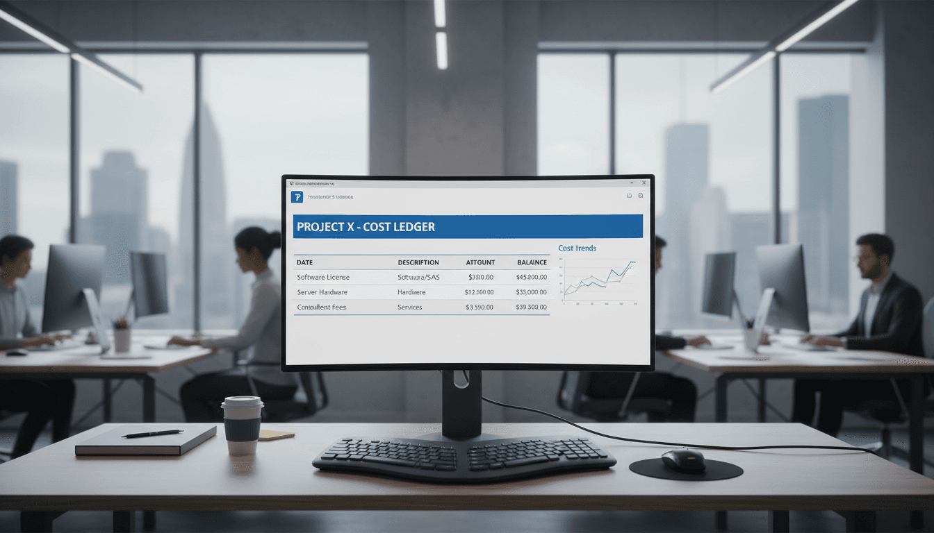 project cost ledger