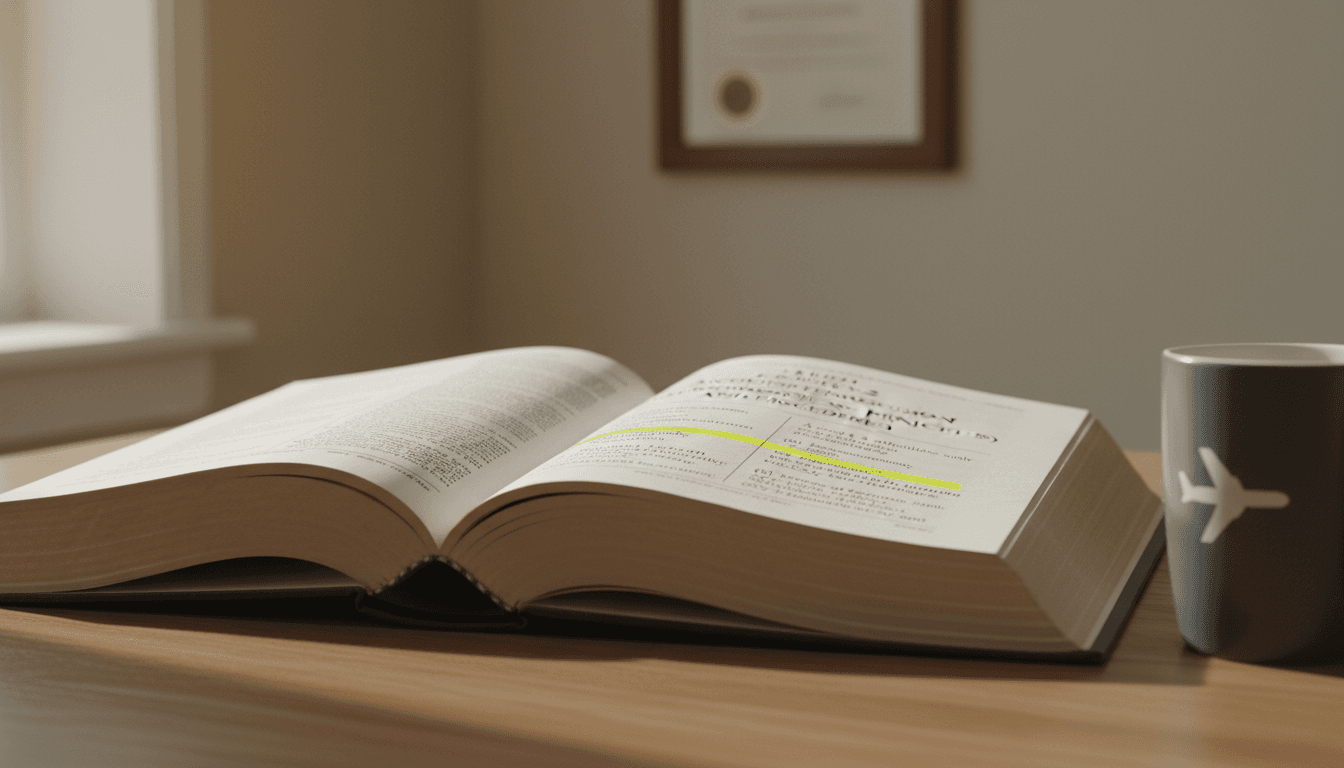 Open FAR Part 31 reference book with highlighted cost principles