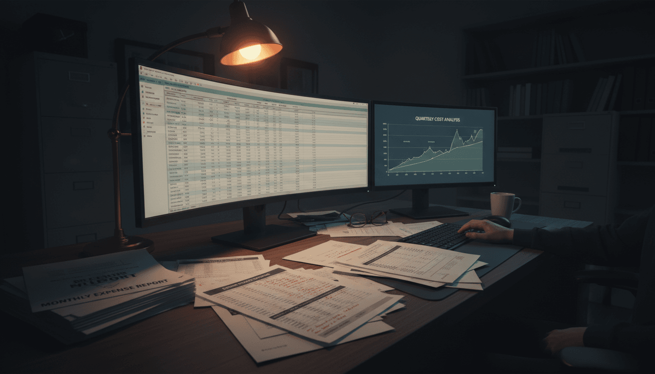 Cost accounting practice change analysis