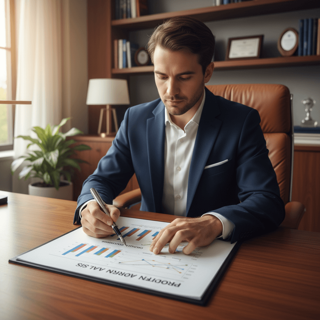 CFO advisory financial forecast report